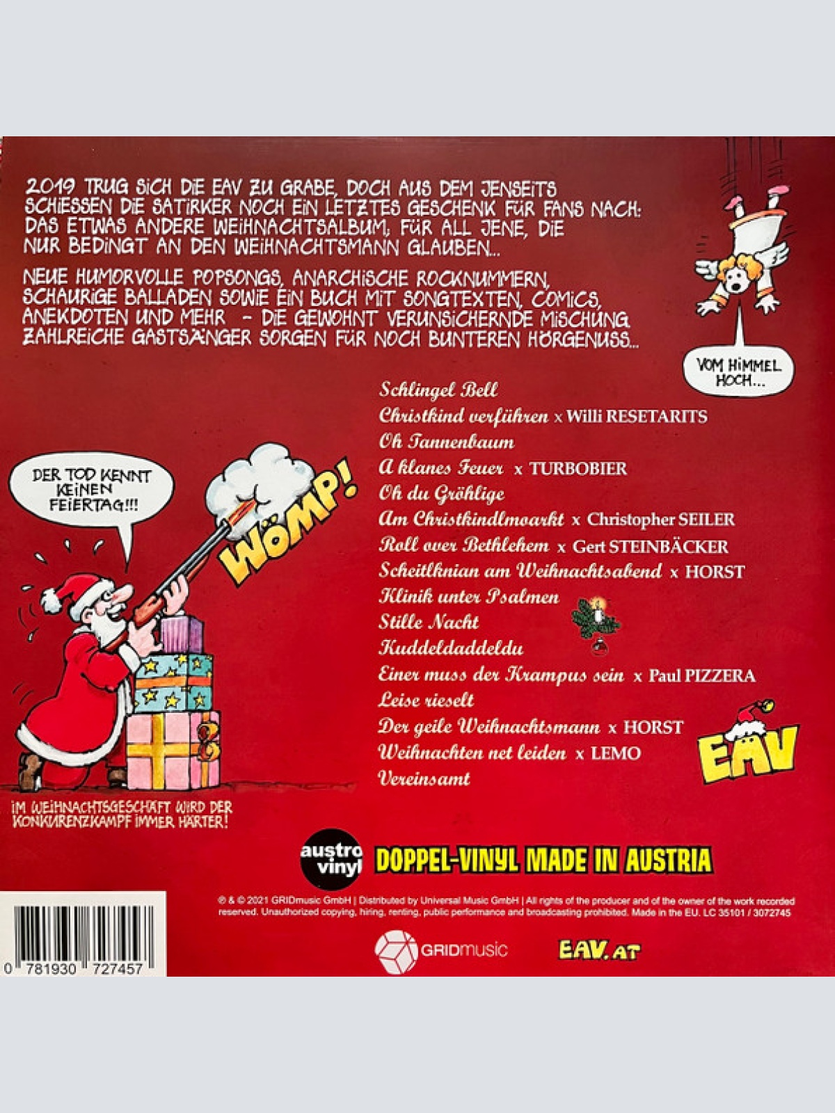 Vinyl / Erste Allgemeine Verunsicherung* - EAVliche Weihnachten – Ihr Sünderlein Kommet…