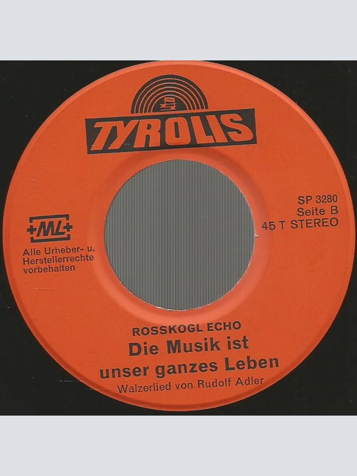 Vinyl / Rosskogl Echo - Auf Der Lüsner Alm