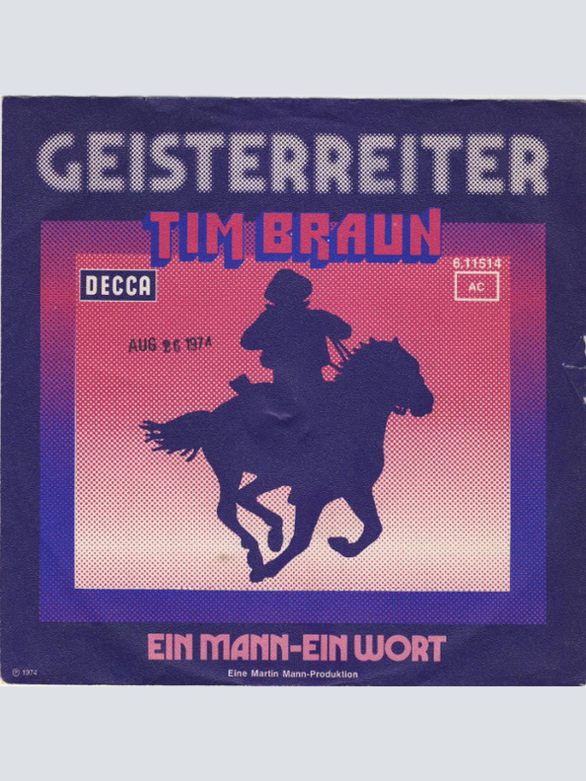 Vinyl / Tim Braun (2) - Geisterreiter