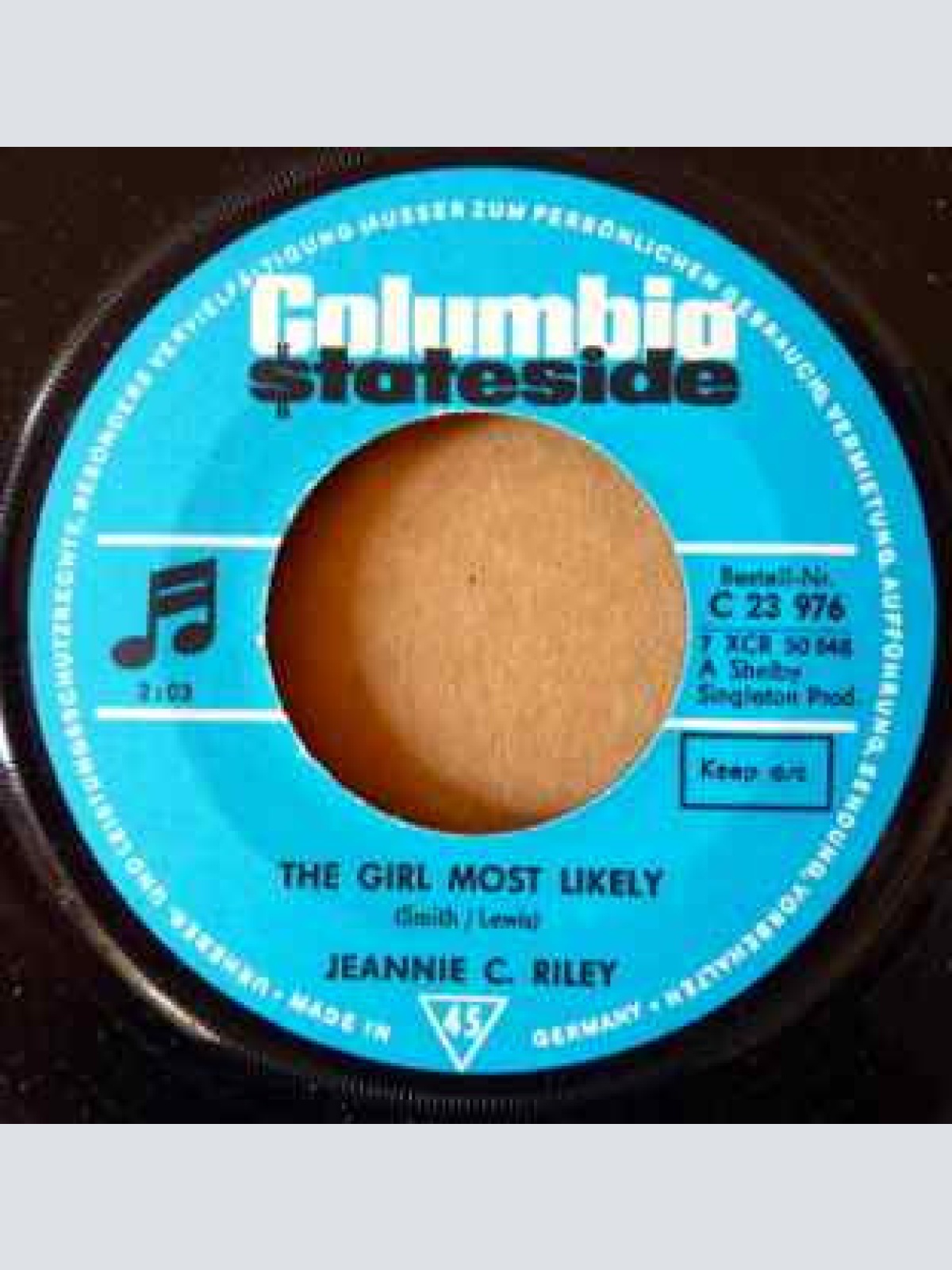 Vinyl / Jeannie C. Riley - The Girl Most Likely / My Scrapbook