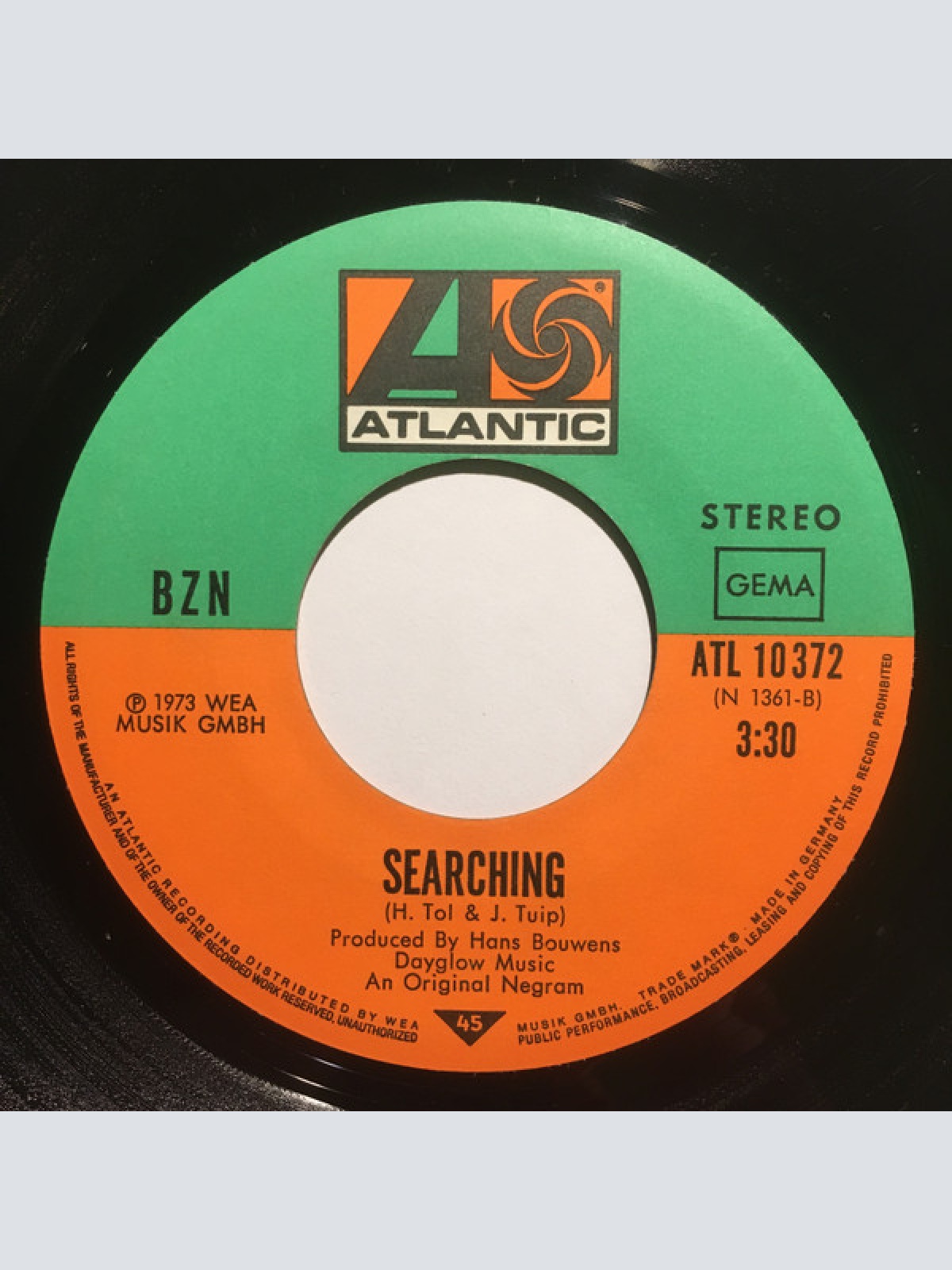 Vinyl / BZN - Sweet Silver Anny