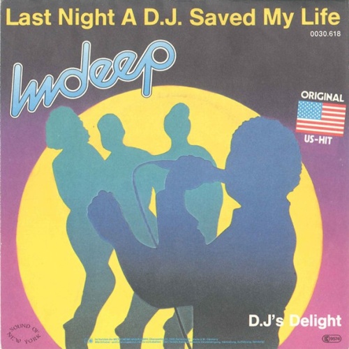 Vinyl / Indeep - Last Night A D.J. Saved My Life