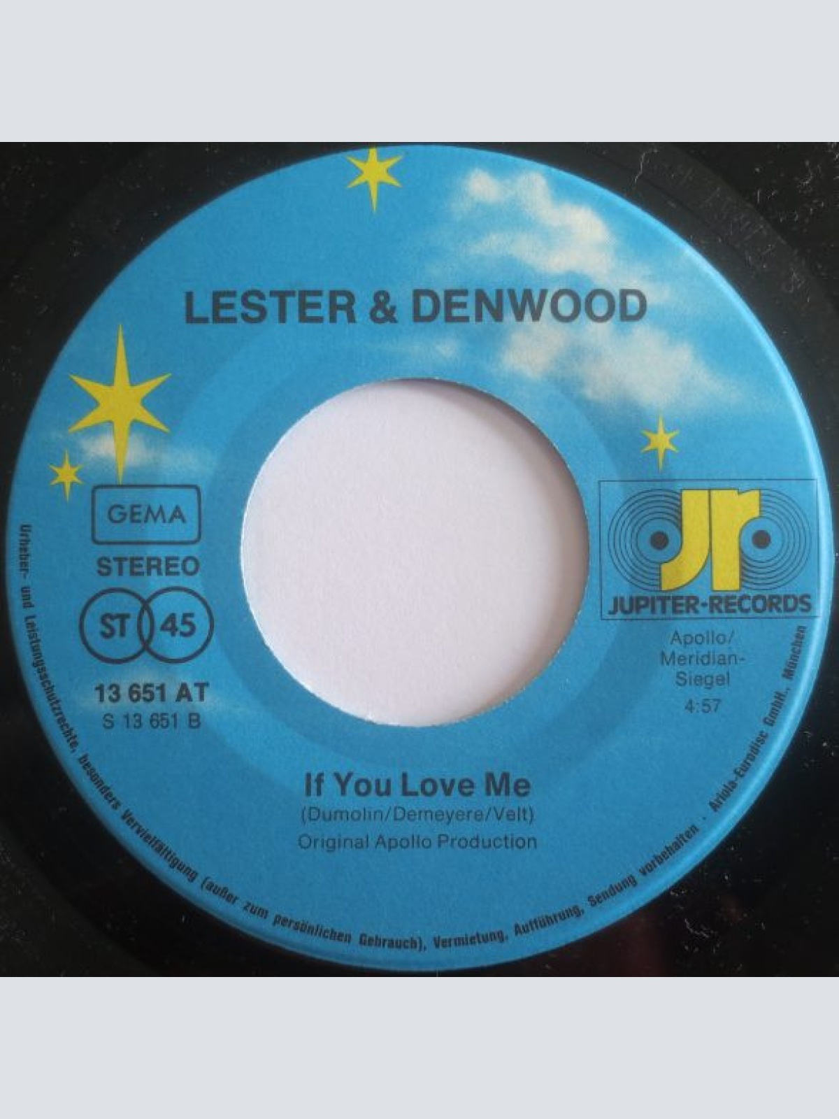 Vinyl / Lester & Denwood - Angela