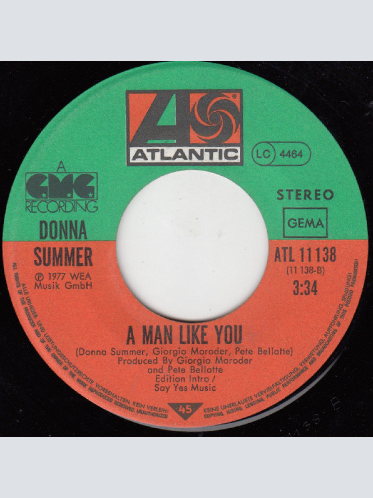 Vinyl / Donna Summer - Back In Love Again