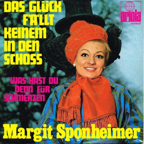 Vinyl / Margit Sponheimer - Das Glück Fällt Keinem In Den Schoss