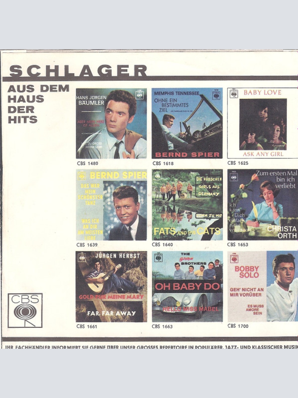 Vinyl / Geschwister Jacob - Ein Cowboy Der Braucht Liebe / Liebe Muss Kein Märchen Sein