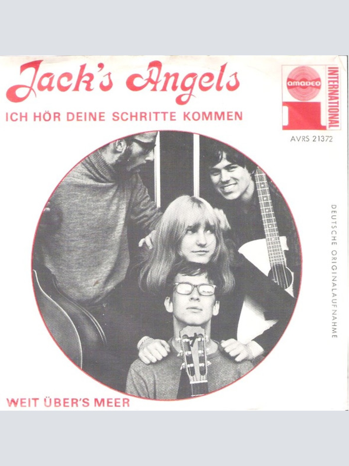 Vinyl / Jack's Angels - Ich Hör' Deine Schritte Kommen / Weit Über's Meer