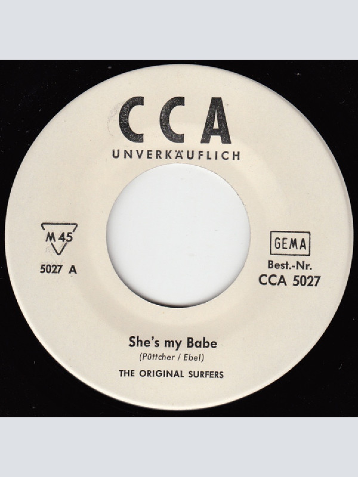Vinyl / The Original Surfers - She's My Babe