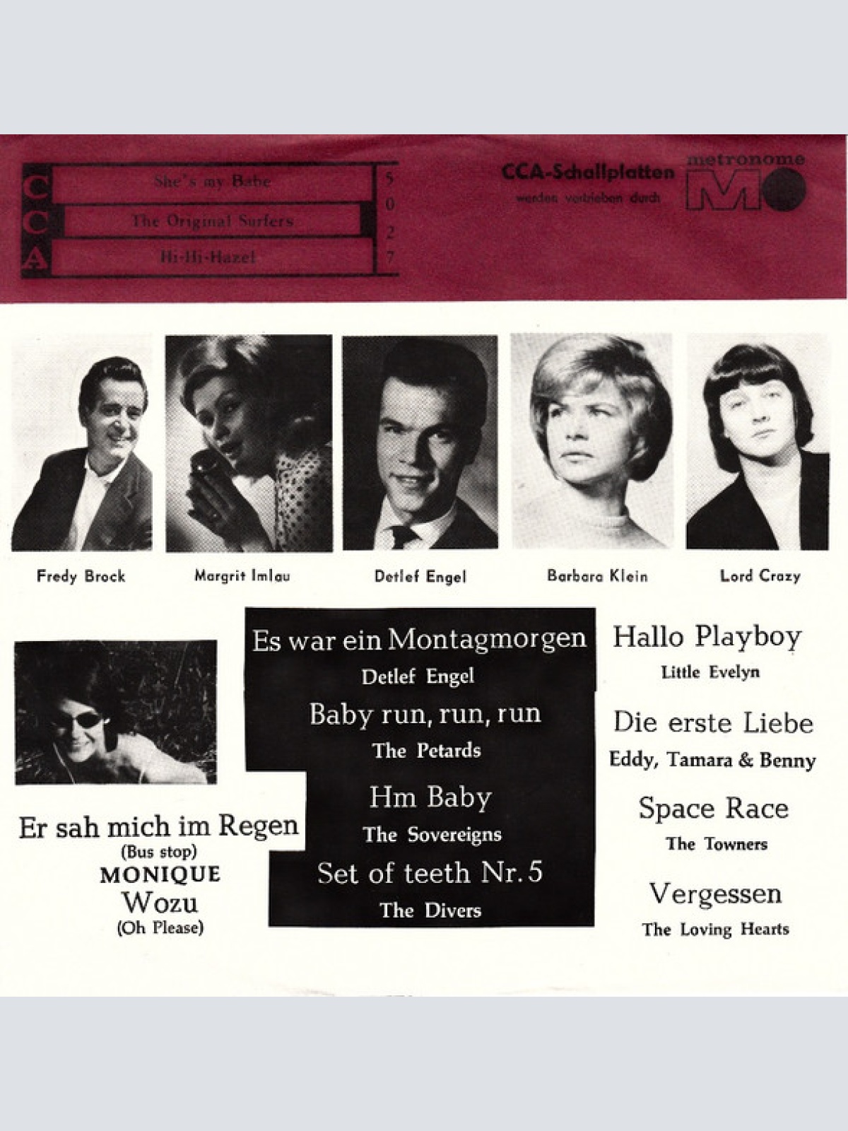 Vinyl / The Original Surfers - She's My Babe