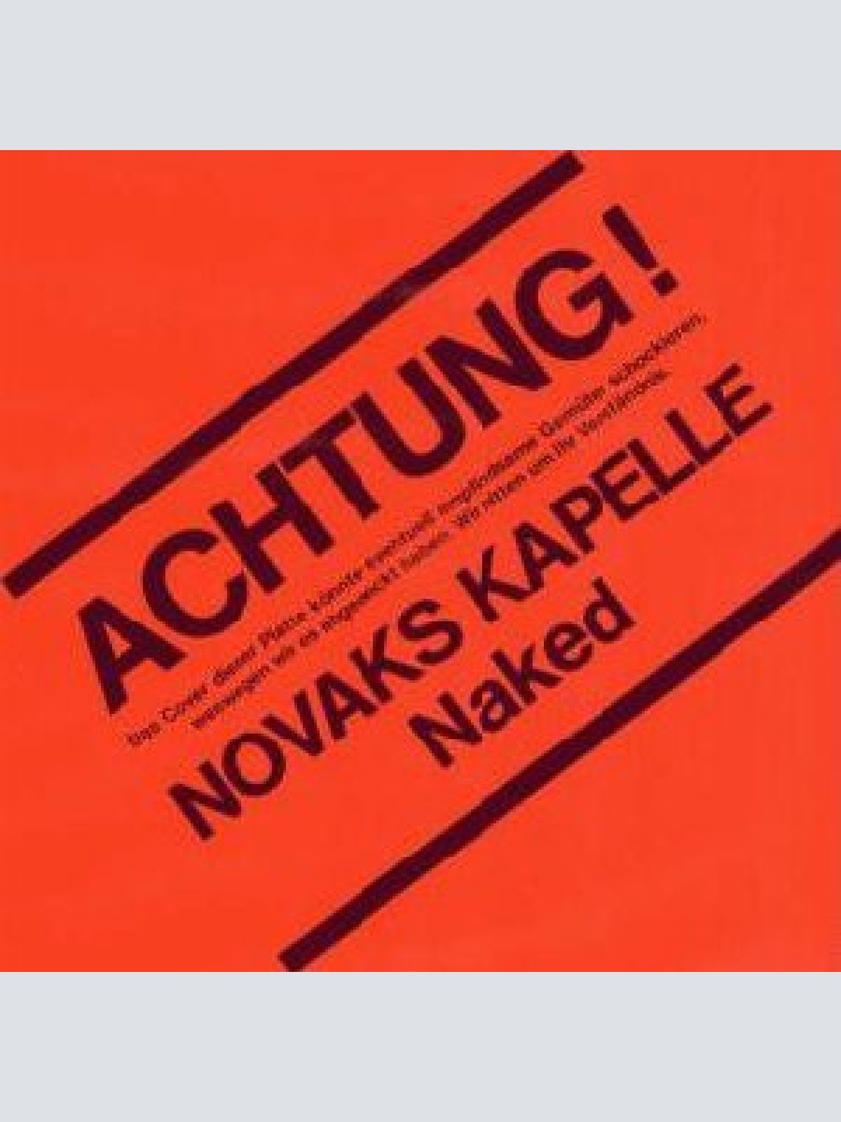 Vinyl / Novaks Kapelle - Naked