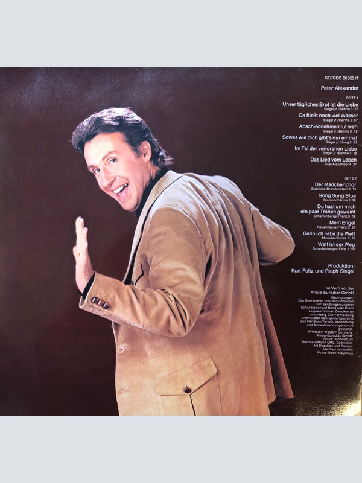 Vinyl / Peter Alexander - P. A.