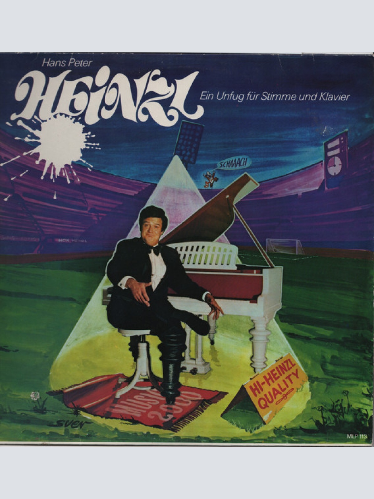 Vinyl / Hans Peter Heinzl - Ein Unfug Für Stimme Und Klavier