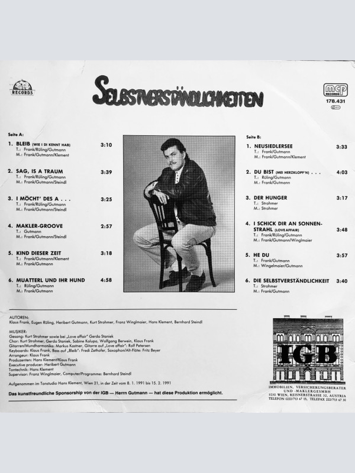 Vinyl / Kurt Strohmer - Selbstverständlichkeiten