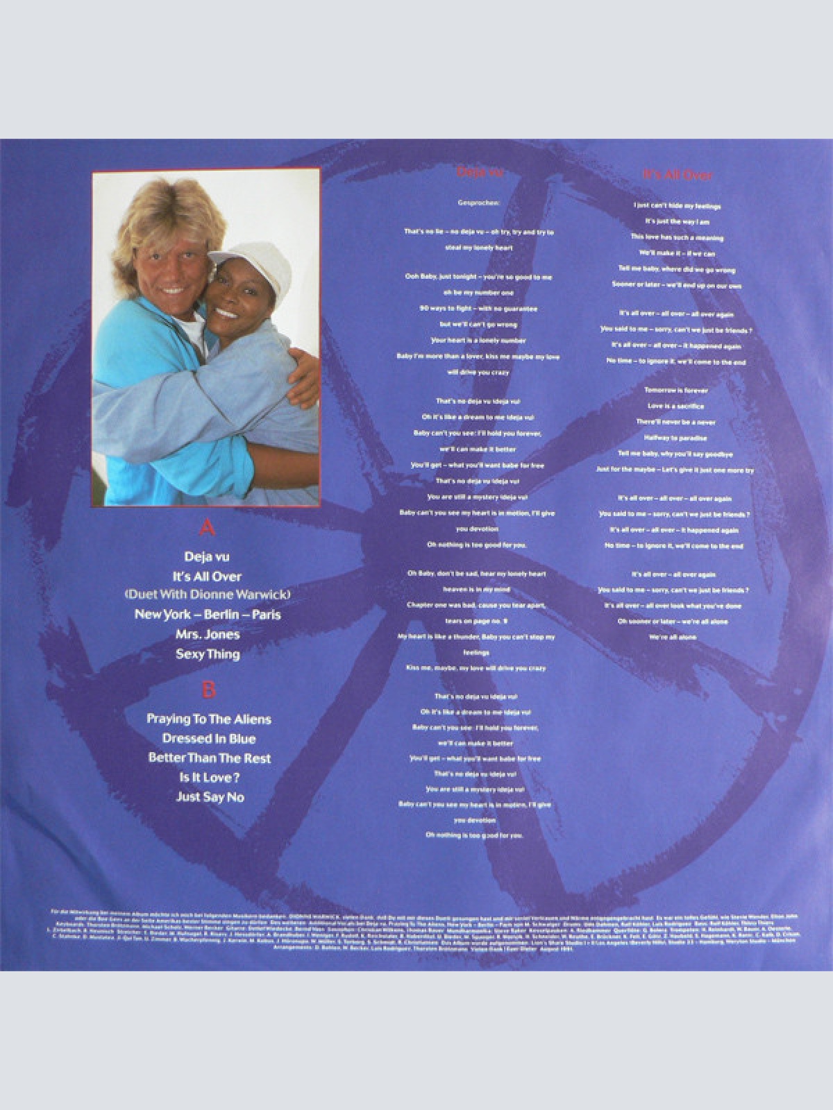 Vinyl / Blue System - Déjà Vu