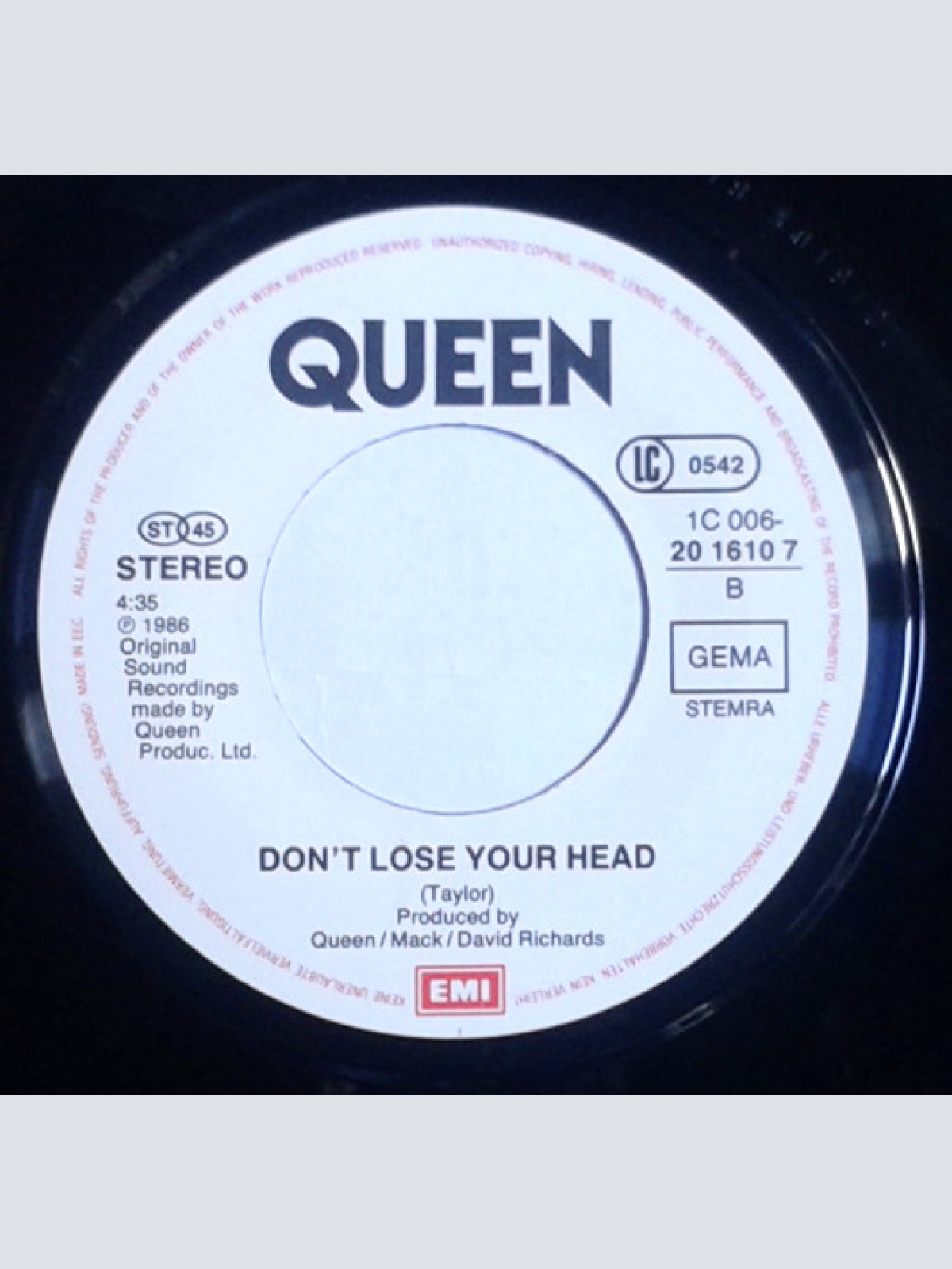 Vinyl / Queen - Pain Is So Close To Pleasure