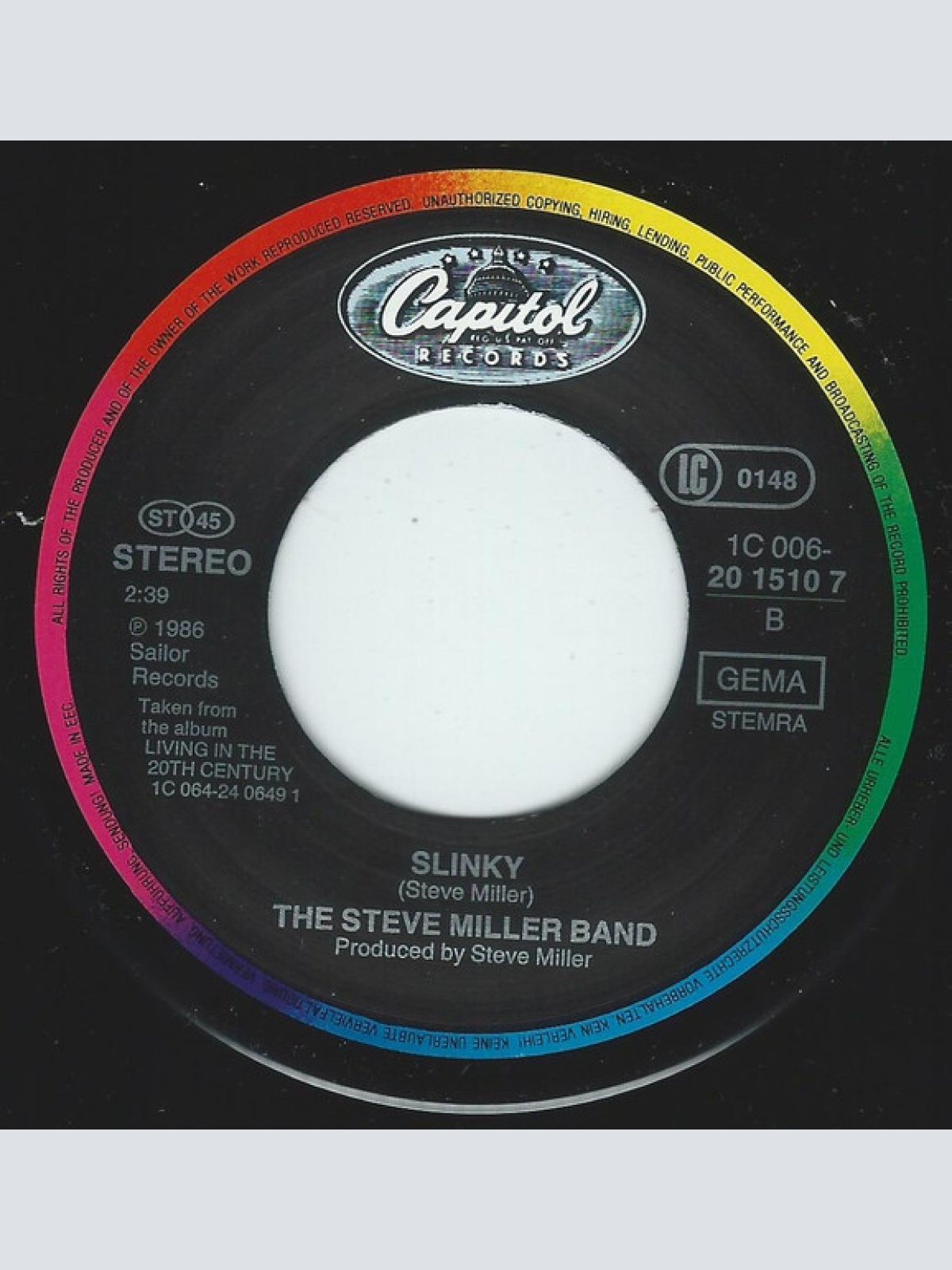 Vinyl / Steve Miller Band - I Want To Make The World Turn Around