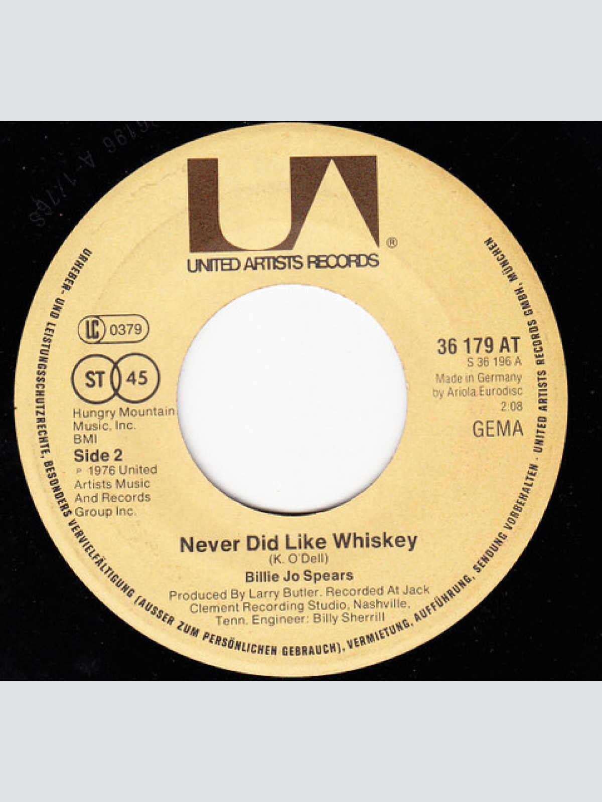 Vinyl / Billie Jo Spears - Sing Me An Old Fashioned Song