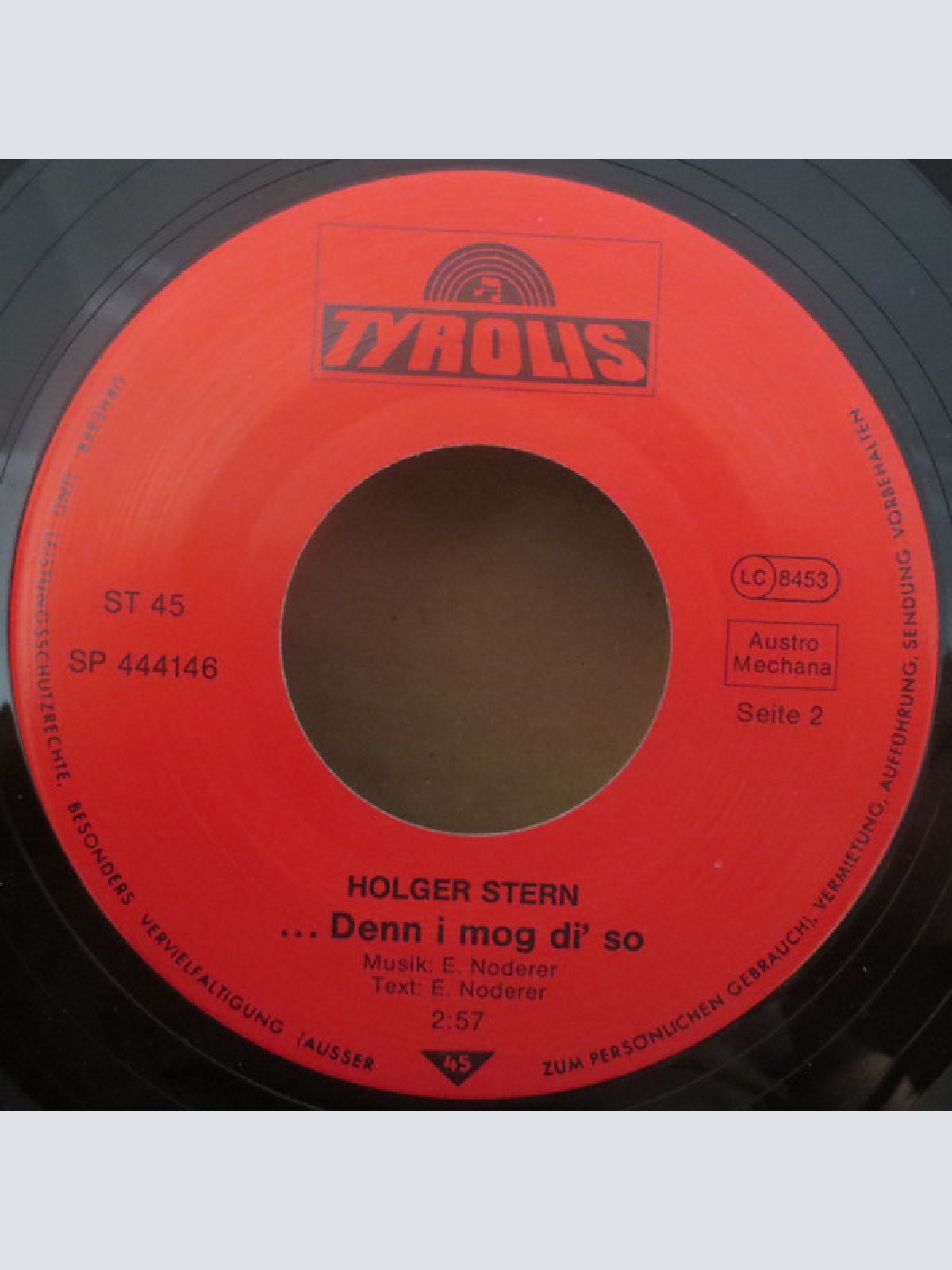 Vinyl / Holger Stern - Mariana