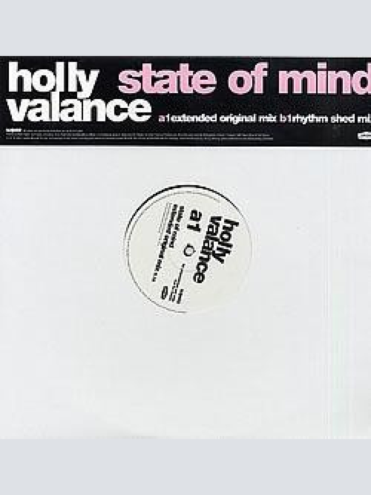 Vinyl / Holly Valance - State Of Mind
