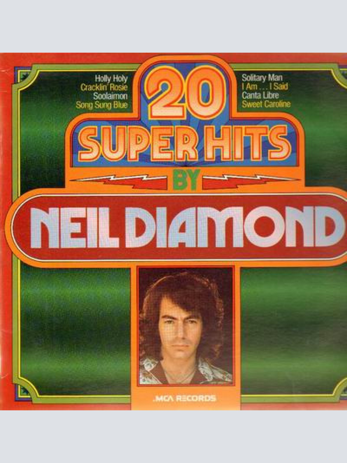 Vinyl / Neil Diamond - 20 Super Hits By Neil Diamond