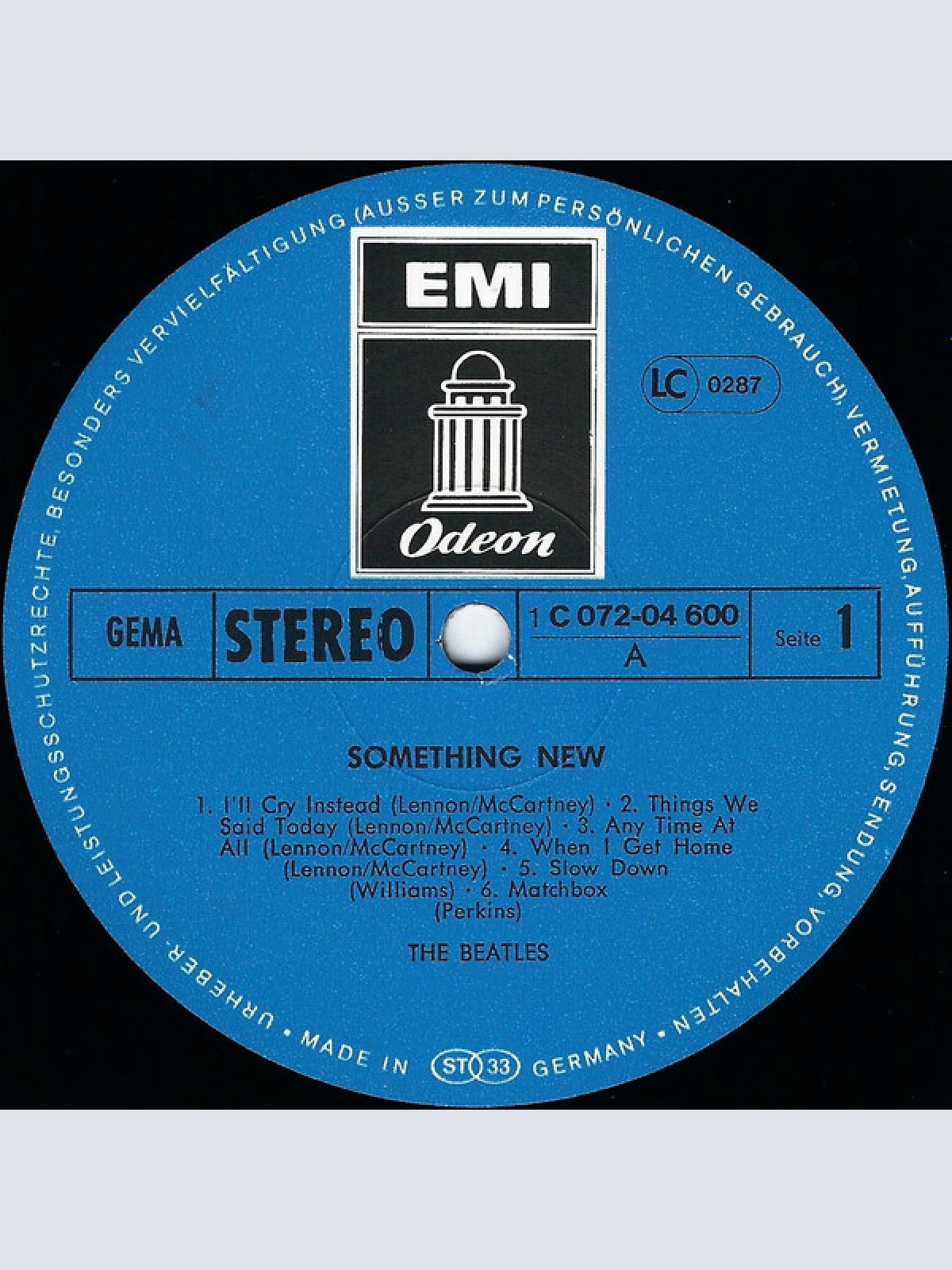 Vinyl / The Beatles - Something New