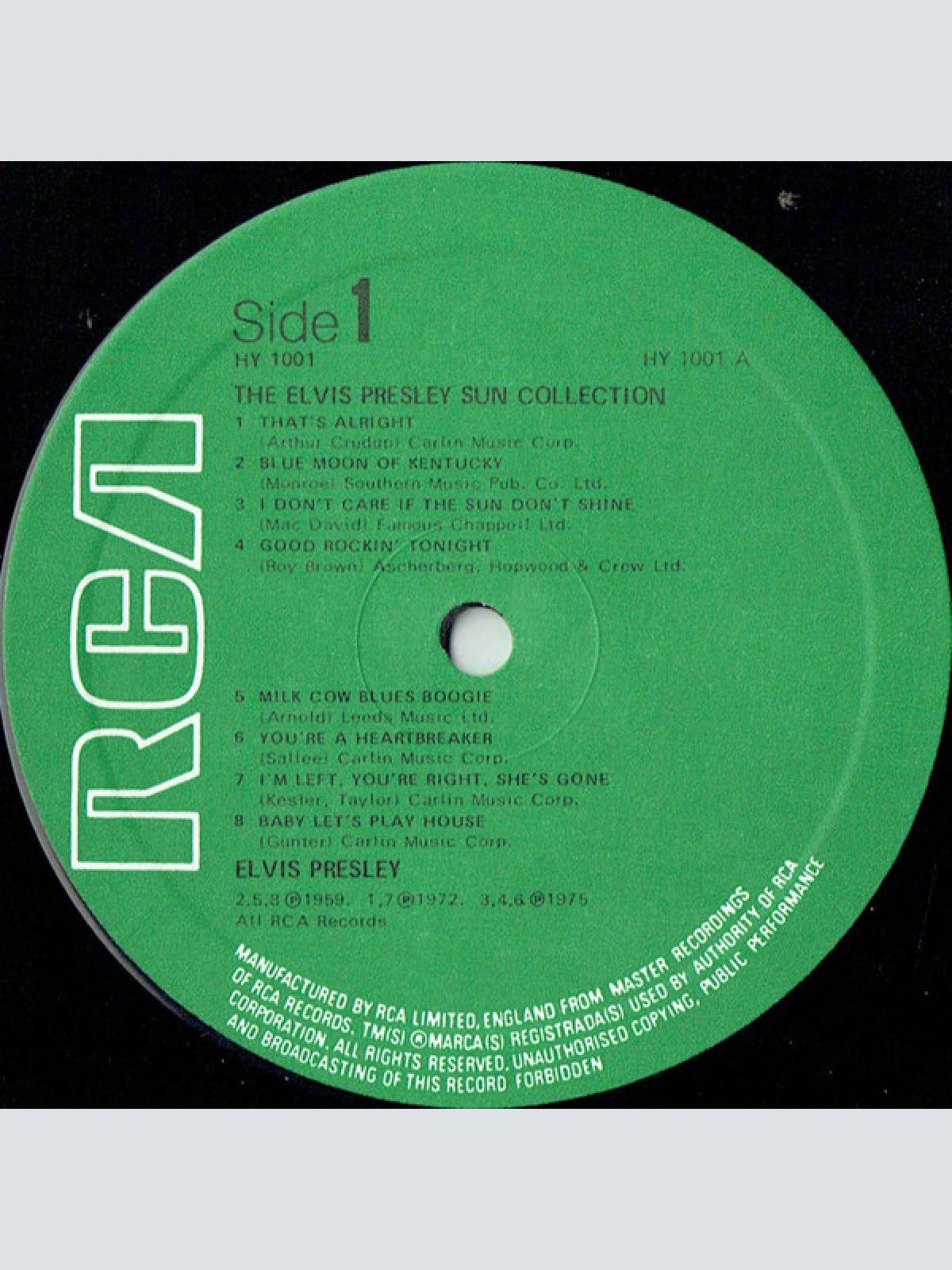 Vinyl / Elvis Presley - The Elvis Presley Sun Collection