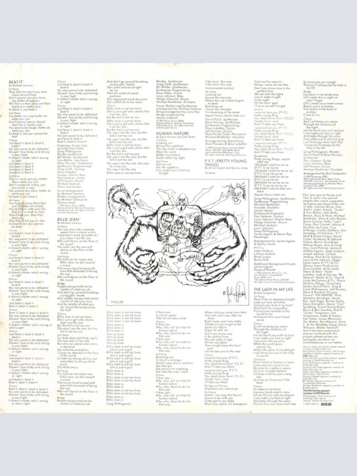 Vinyl / Michael Jackson - Thriller