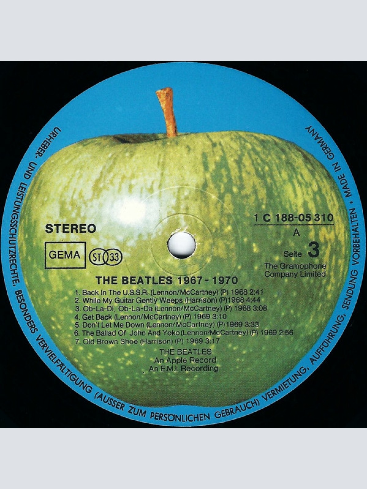 Vinyl / The Beatles - 1967-1970
