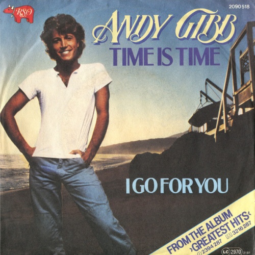 Vinyl / Andy Gibb - Time Is Time / I Go For You