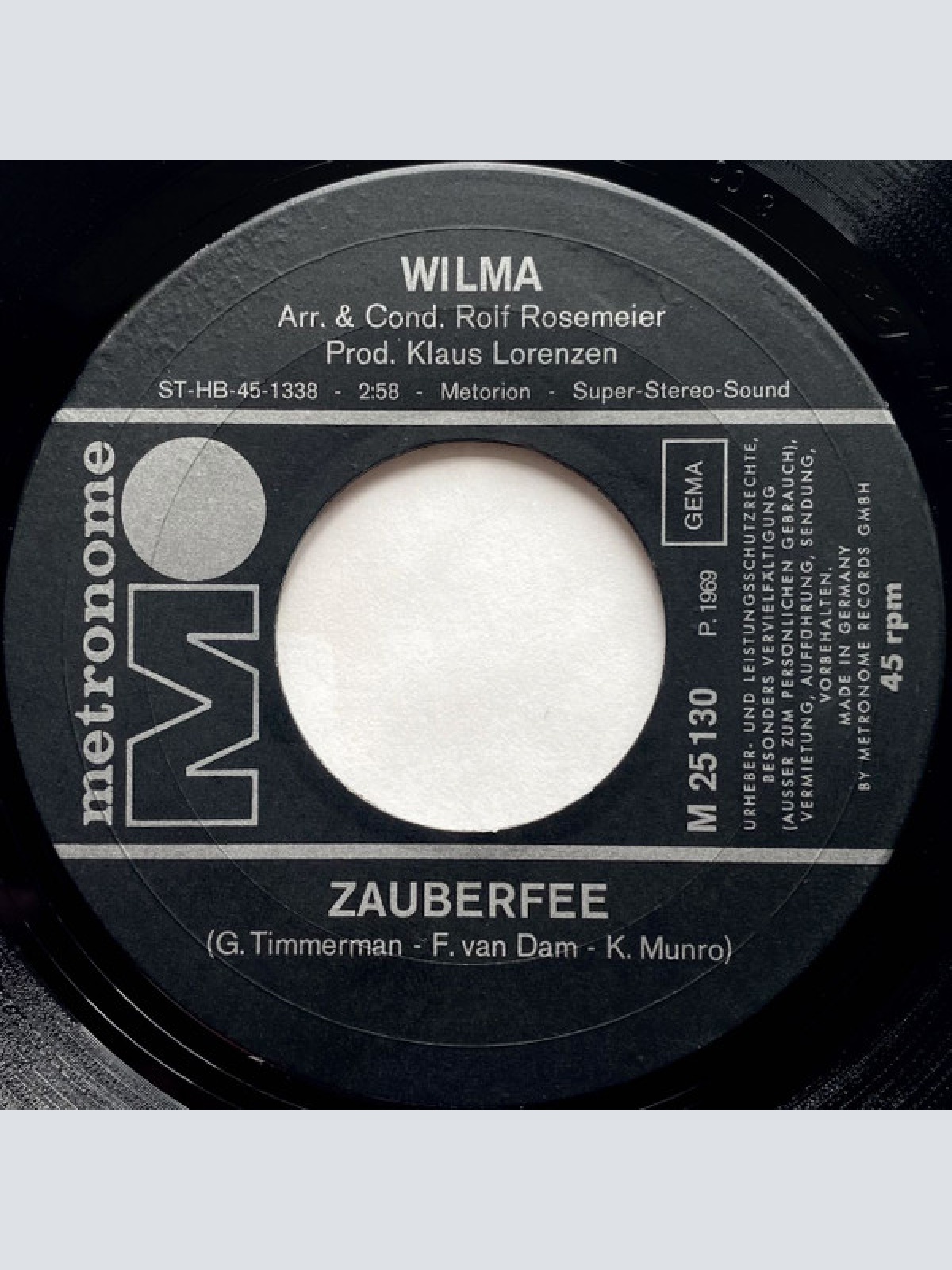 Vinyl / Wilma - Zauberfee