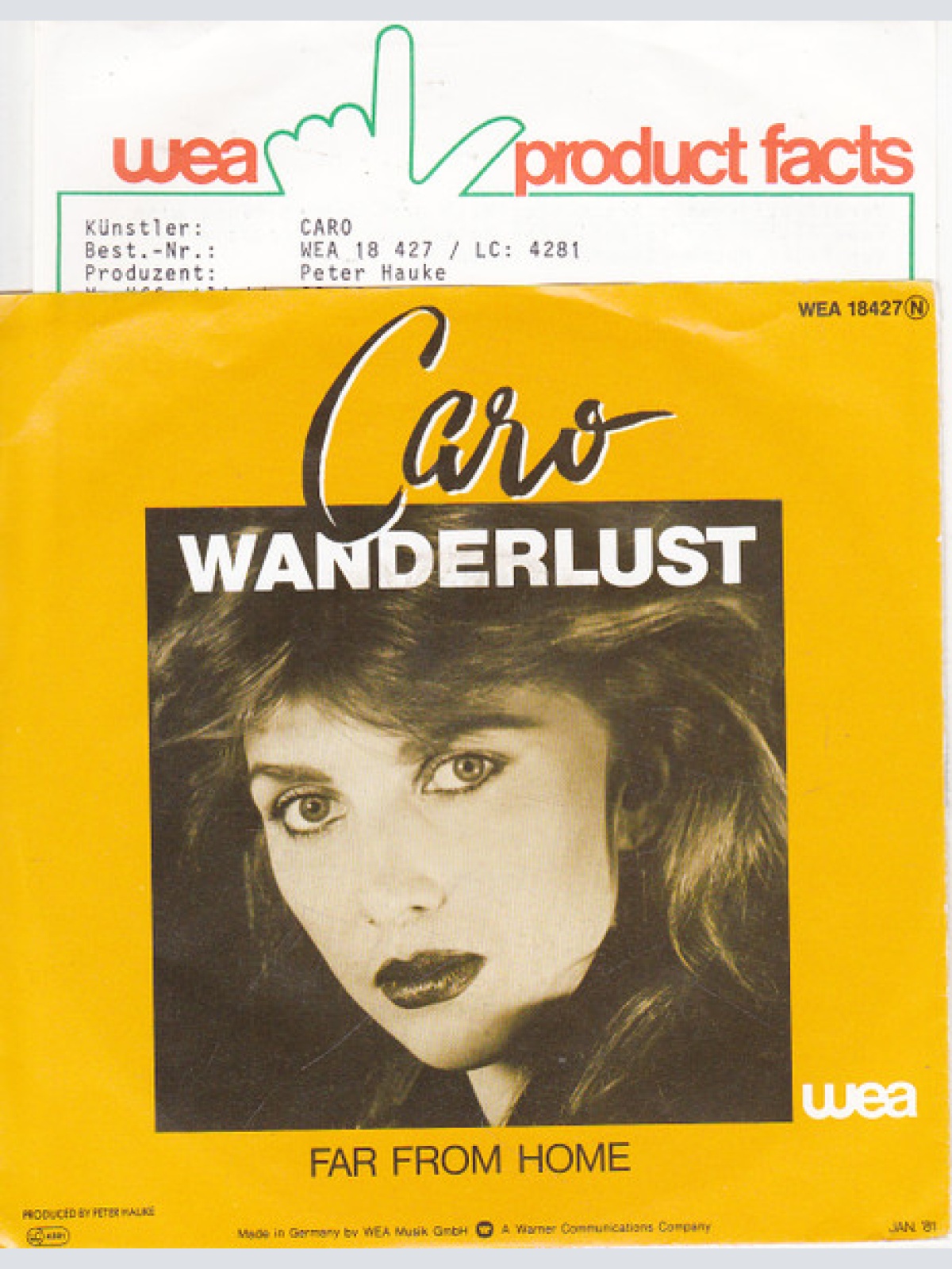 Vinyl / Caro (7) - Wanderlust
