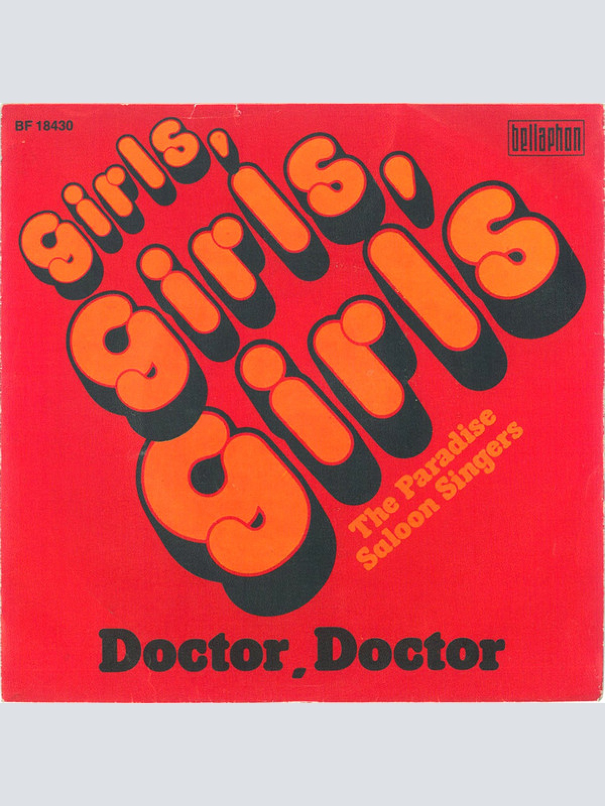 Vinyl / The Paradise Saloon Singers - Girls, Girls, Girls