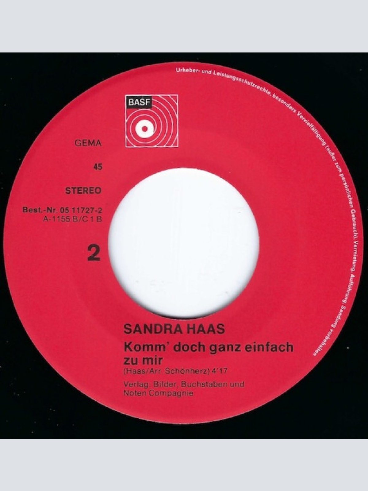 Vinyl / Sandra Haas - ...Und Dann Spiel'n Wir Der Dummheit Einen Streich