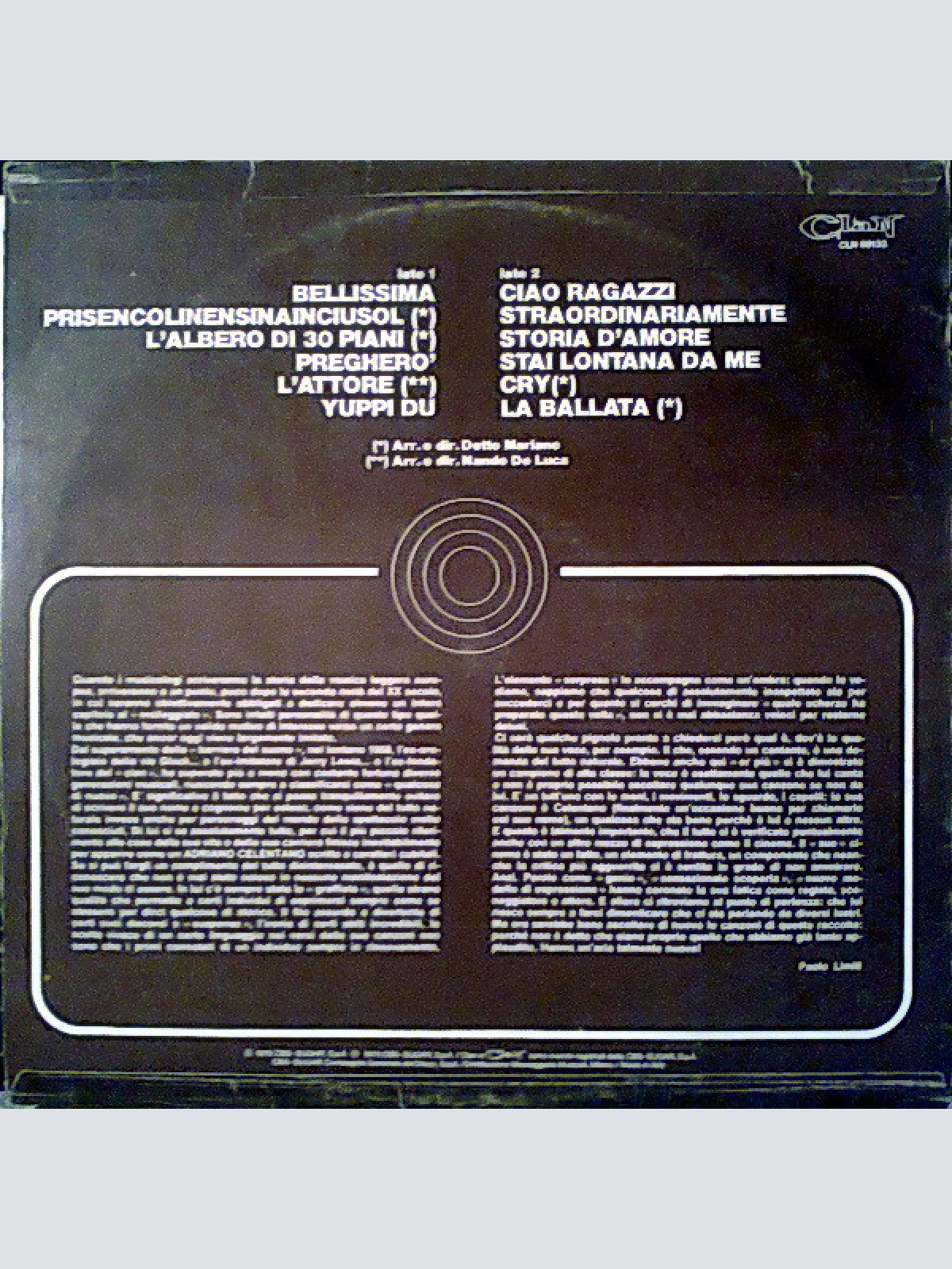 Vinyl / Adriano Celentano - Il Meglio Di Adriano Celentano