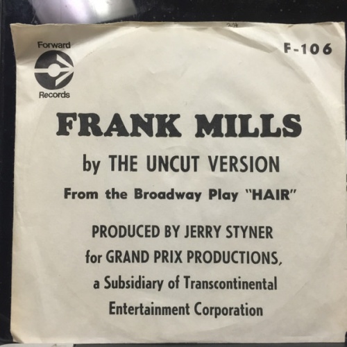 Vinyl / The Uncut Version - Frank Mills
