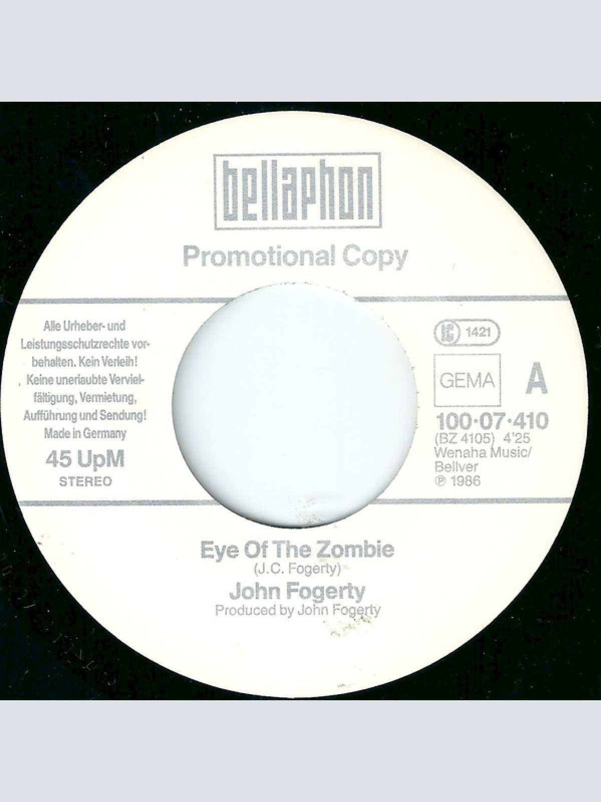 Vinyl / John Fogerty - Eye Of The Zombie