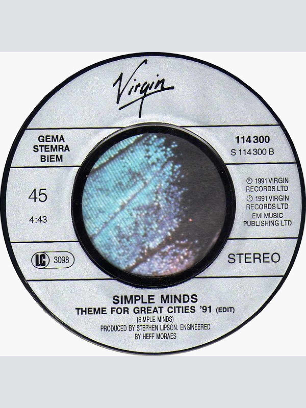 Vinyl / Simple Minds - See The Lights