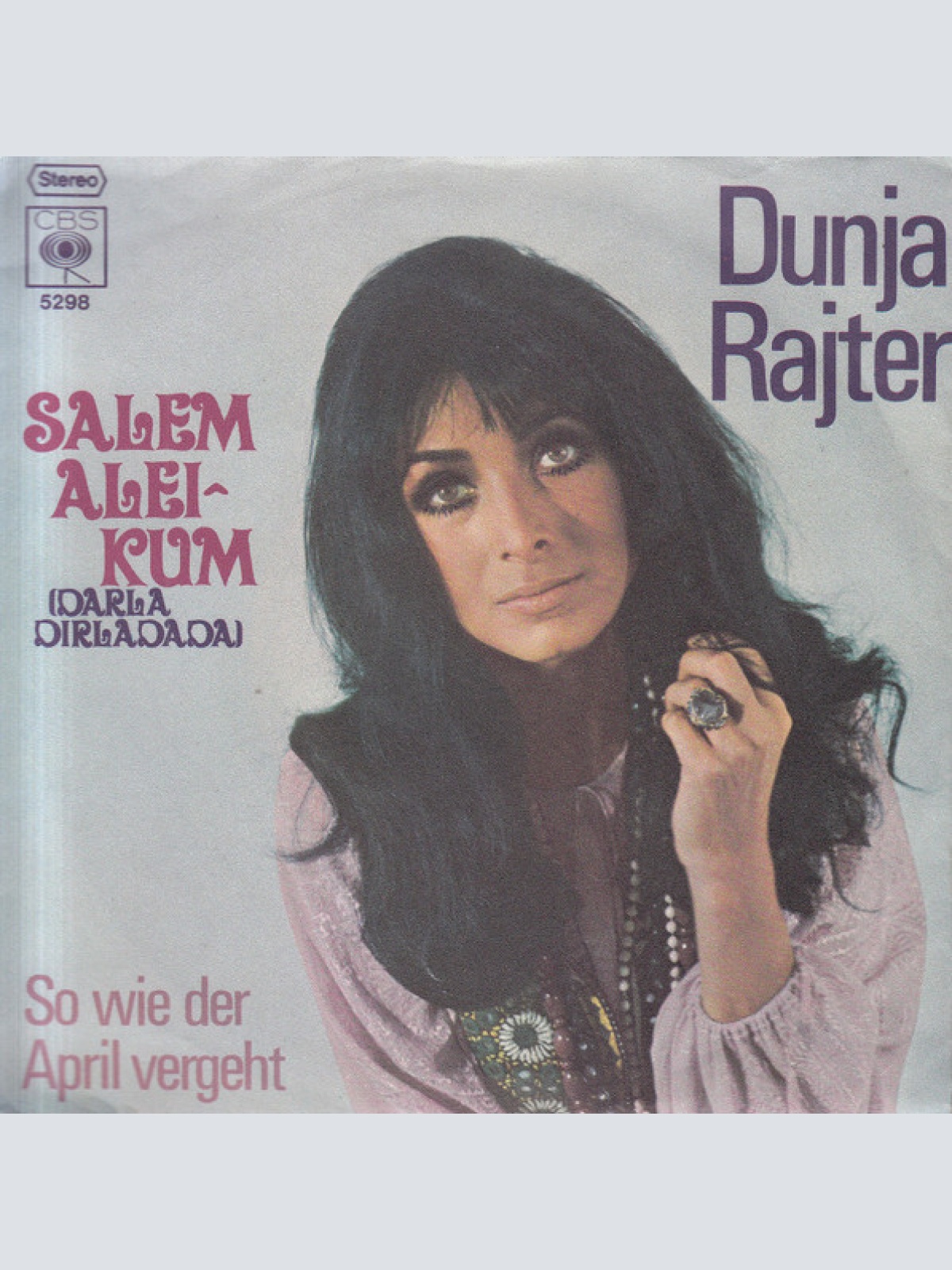 Vinyl / Dunja Rajter - Salem Aleikum (Darla Dirladada)