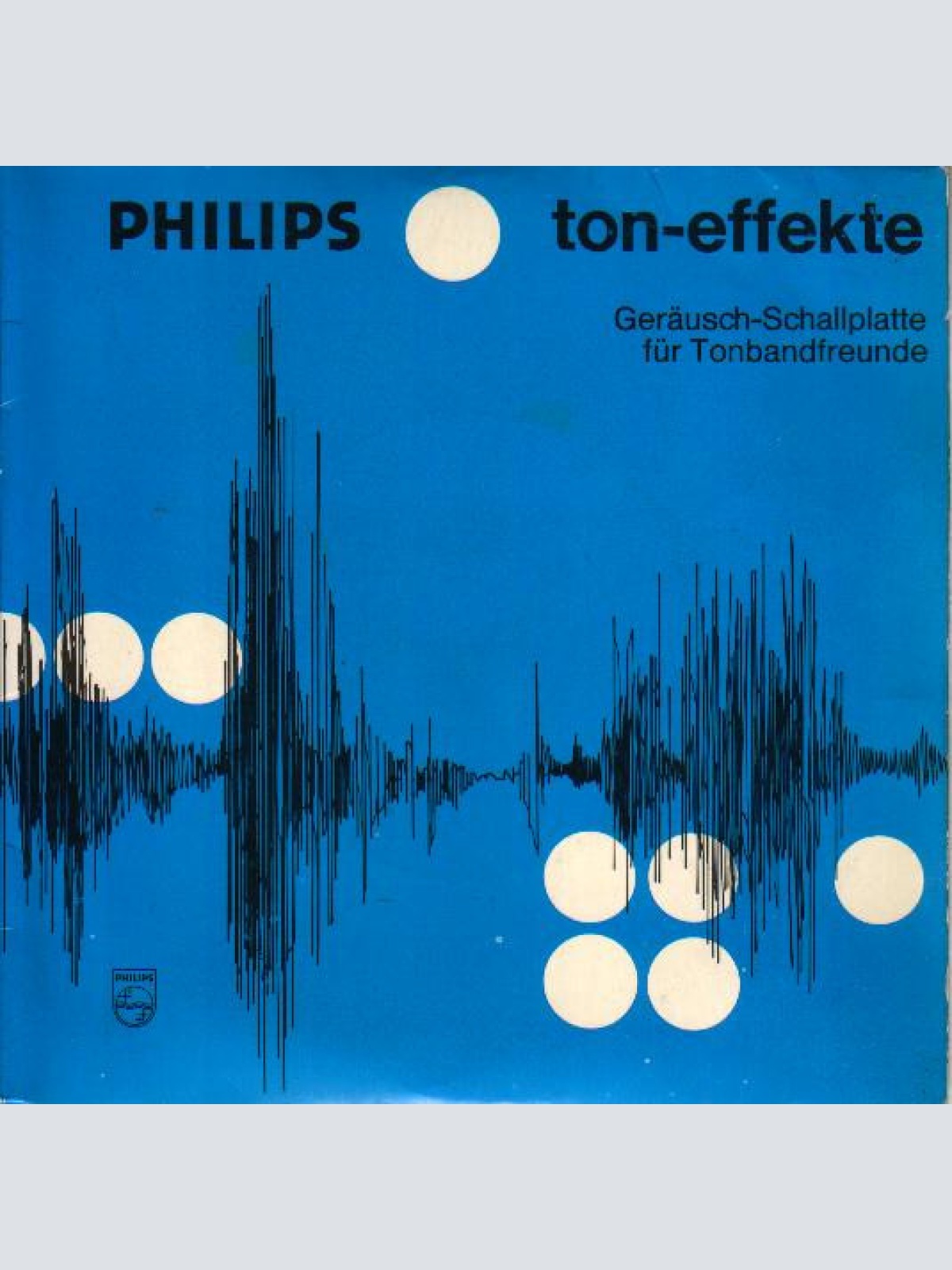 Vinyl / Unknown Artist - Ton-Effekte - Geräusch-Schallplatte Für Tonbandfreunde