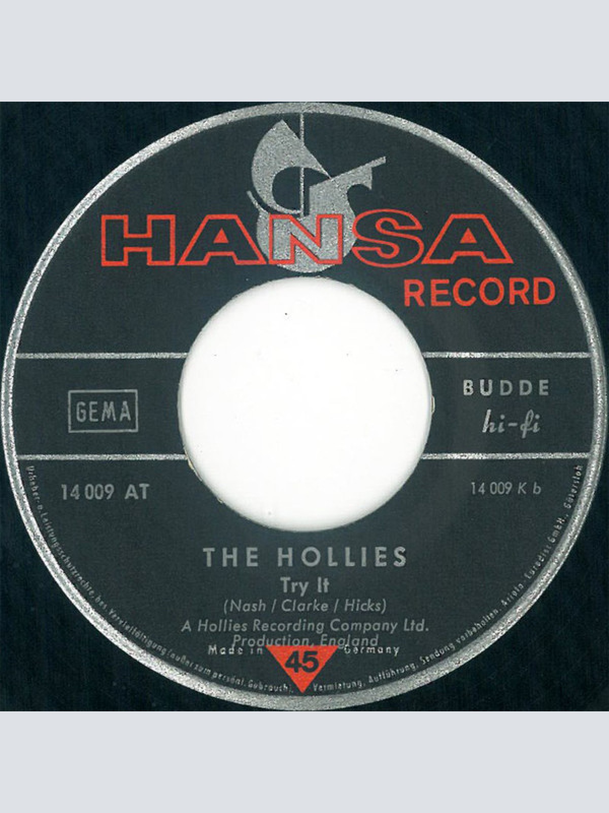 Vinyl / The Hollies - Jennifer Eccles / Try It