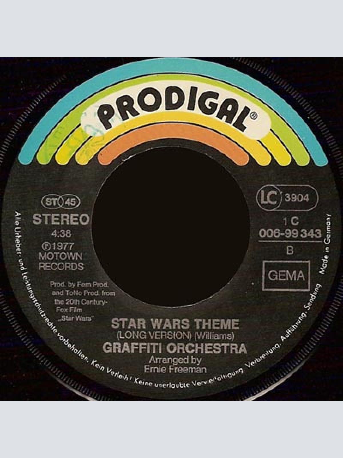 Vinyl / Graffiti Orchestra - Star Wars Theme