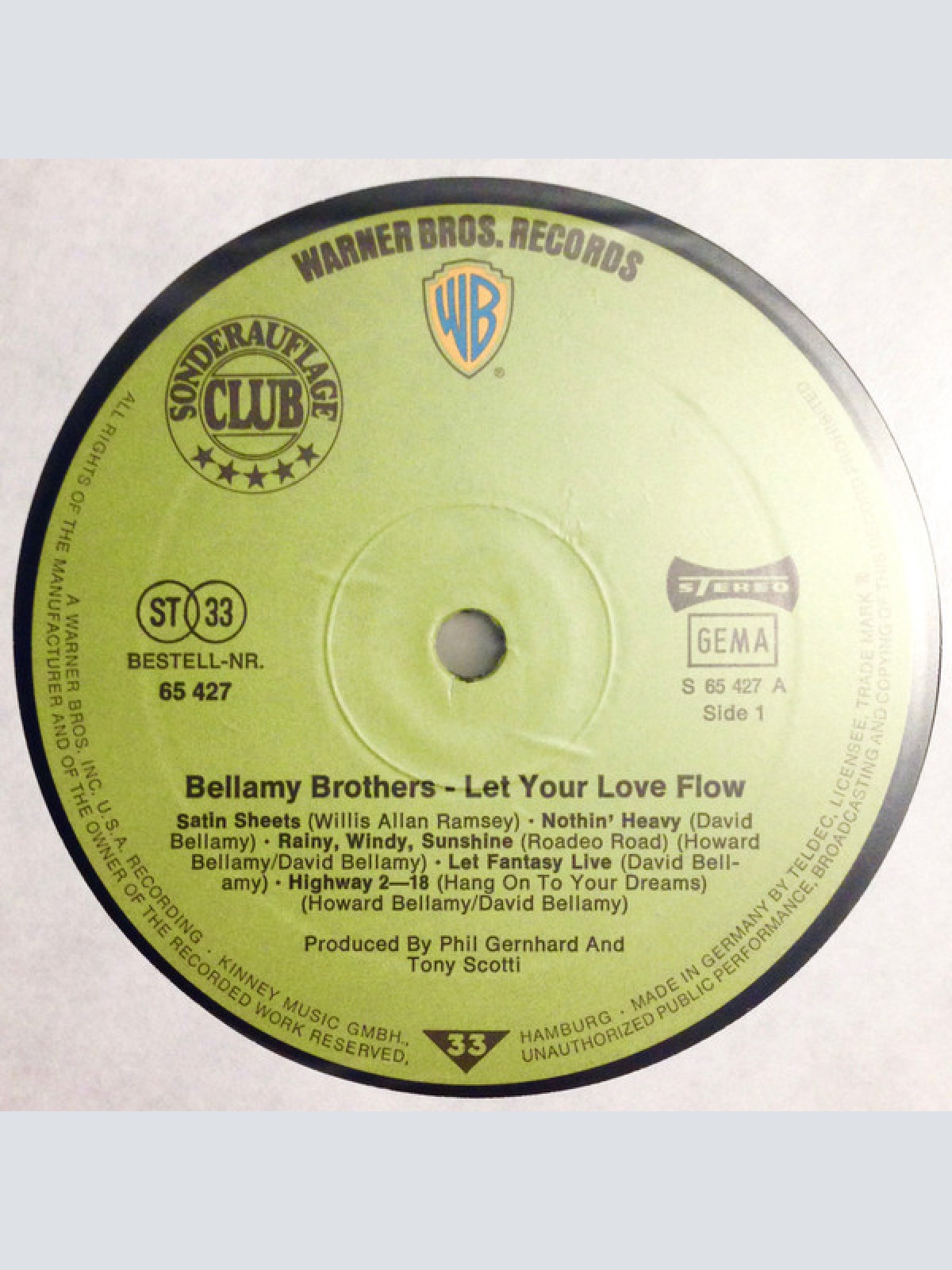 Vinyl / Bellamy Brothers - Let Your Love Flow