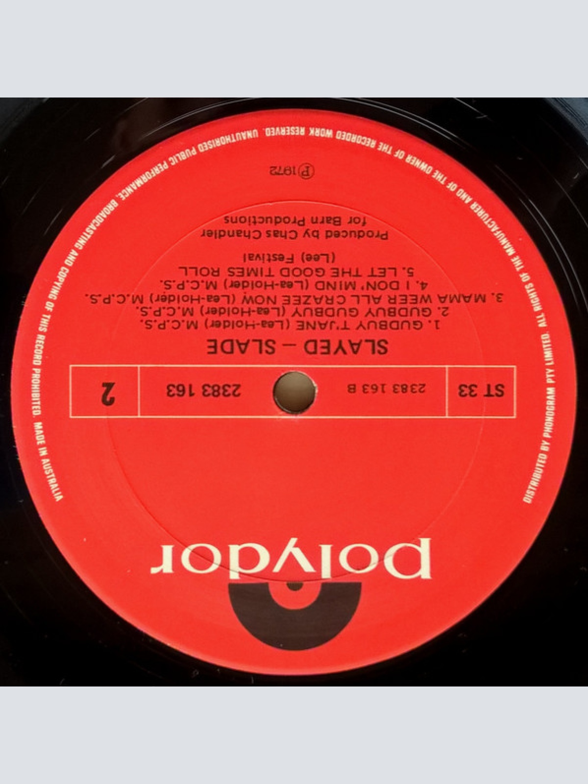 Vinyl / Slade - Slayed?