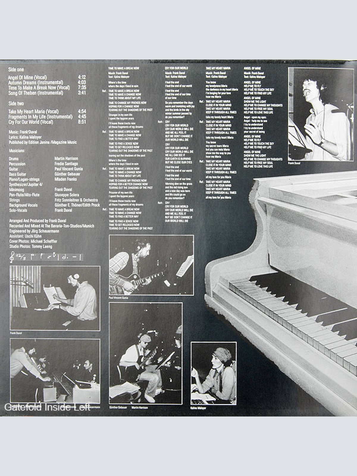 Vinyl / Frank Duval & Orchestra - Angel Of Mine