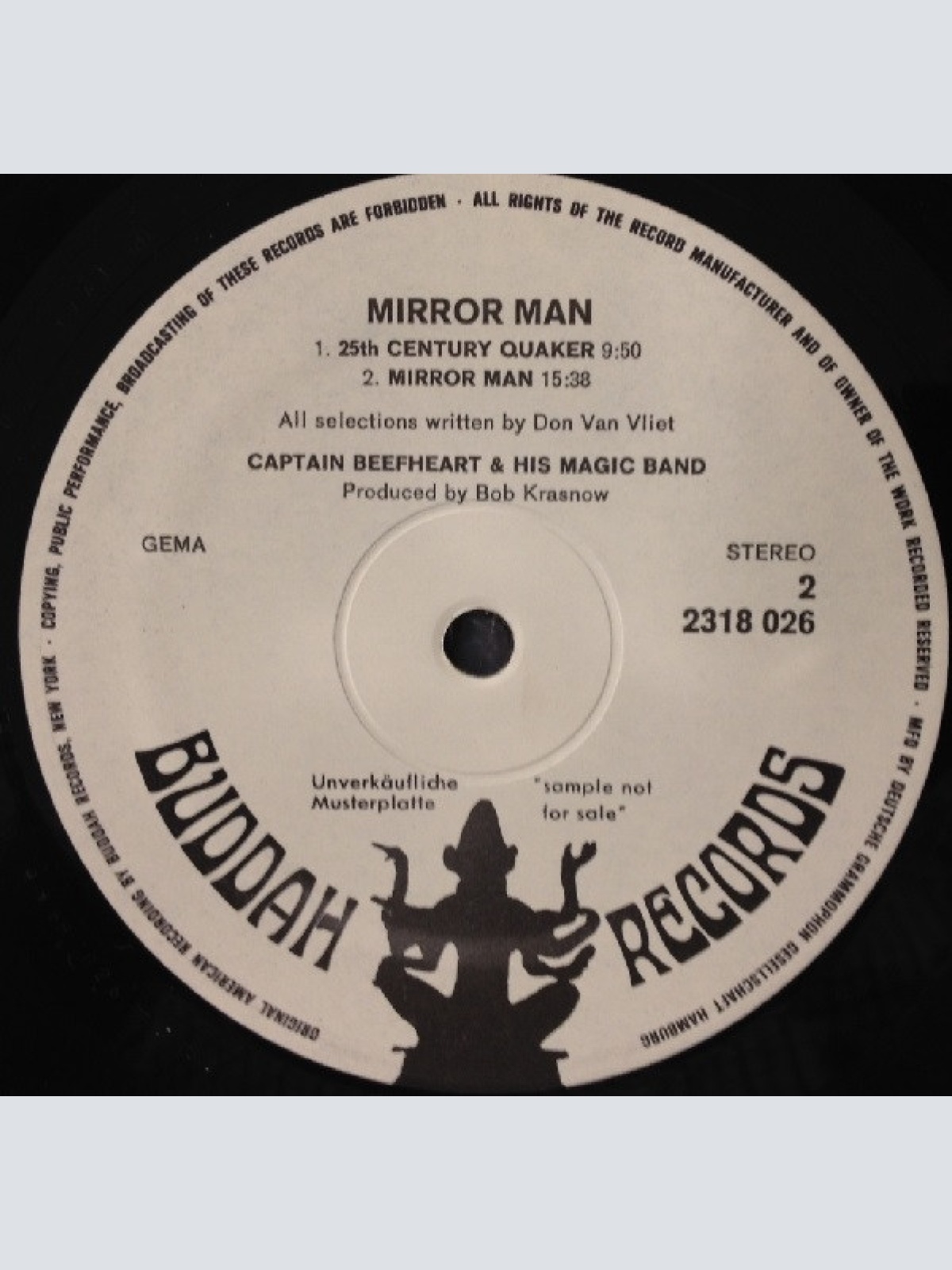 Vinyl / Captain Beefheart & His Magic Band* - Mirror Man