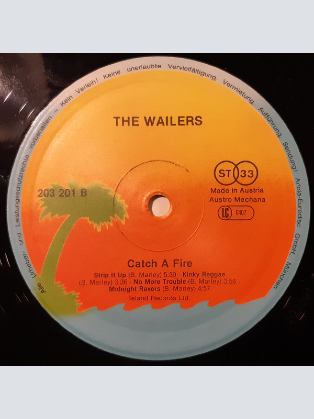 Vinyl / Bob Marley And The Wailers* - Catch A Fire