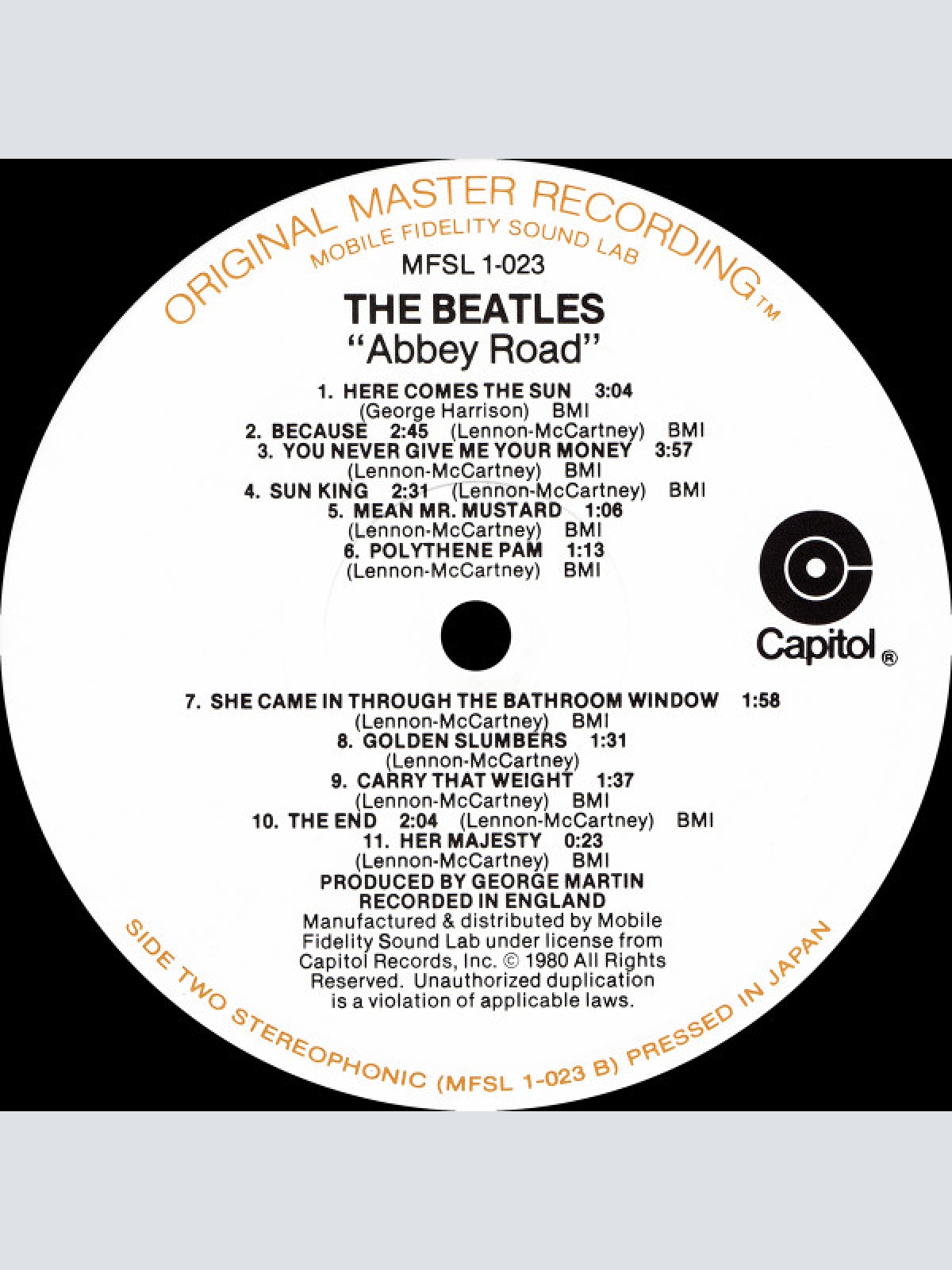 Vinyl / The Beatles - Abbey Road