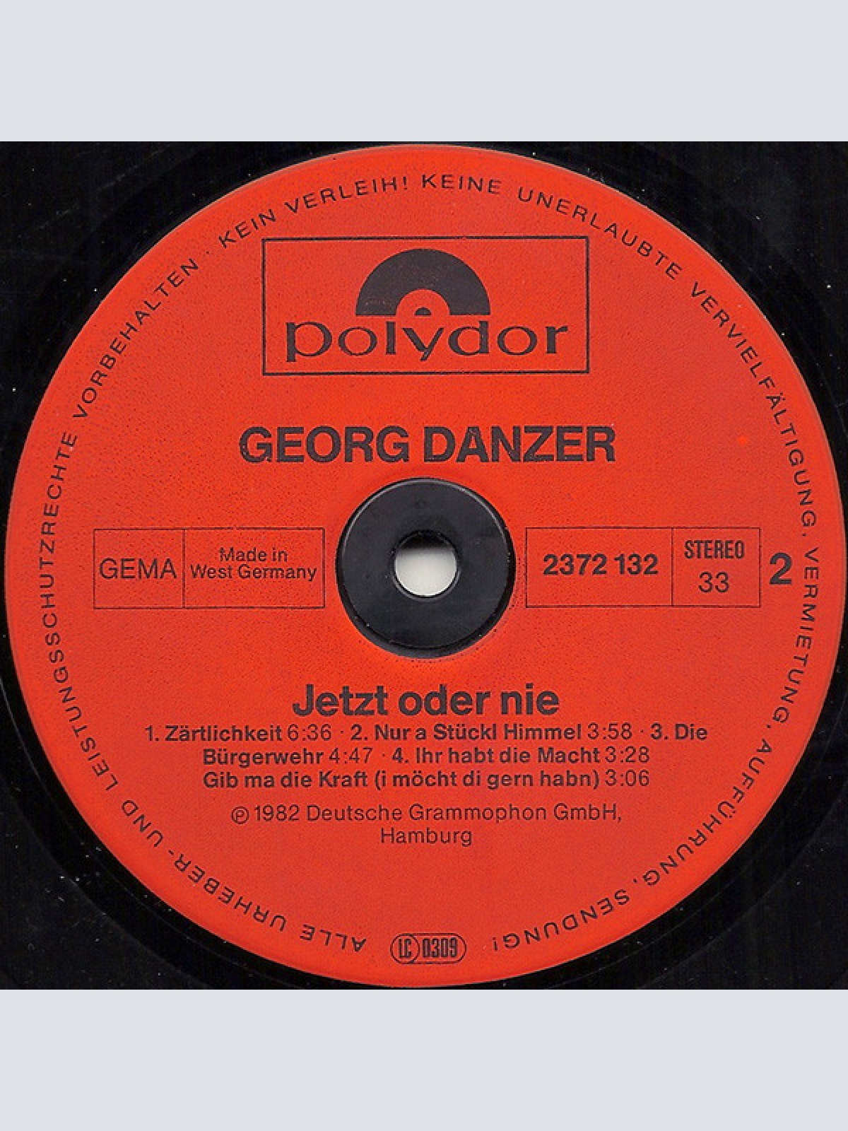 Vinyl / Georg Danzer & Band - Jetzt Oder Nie