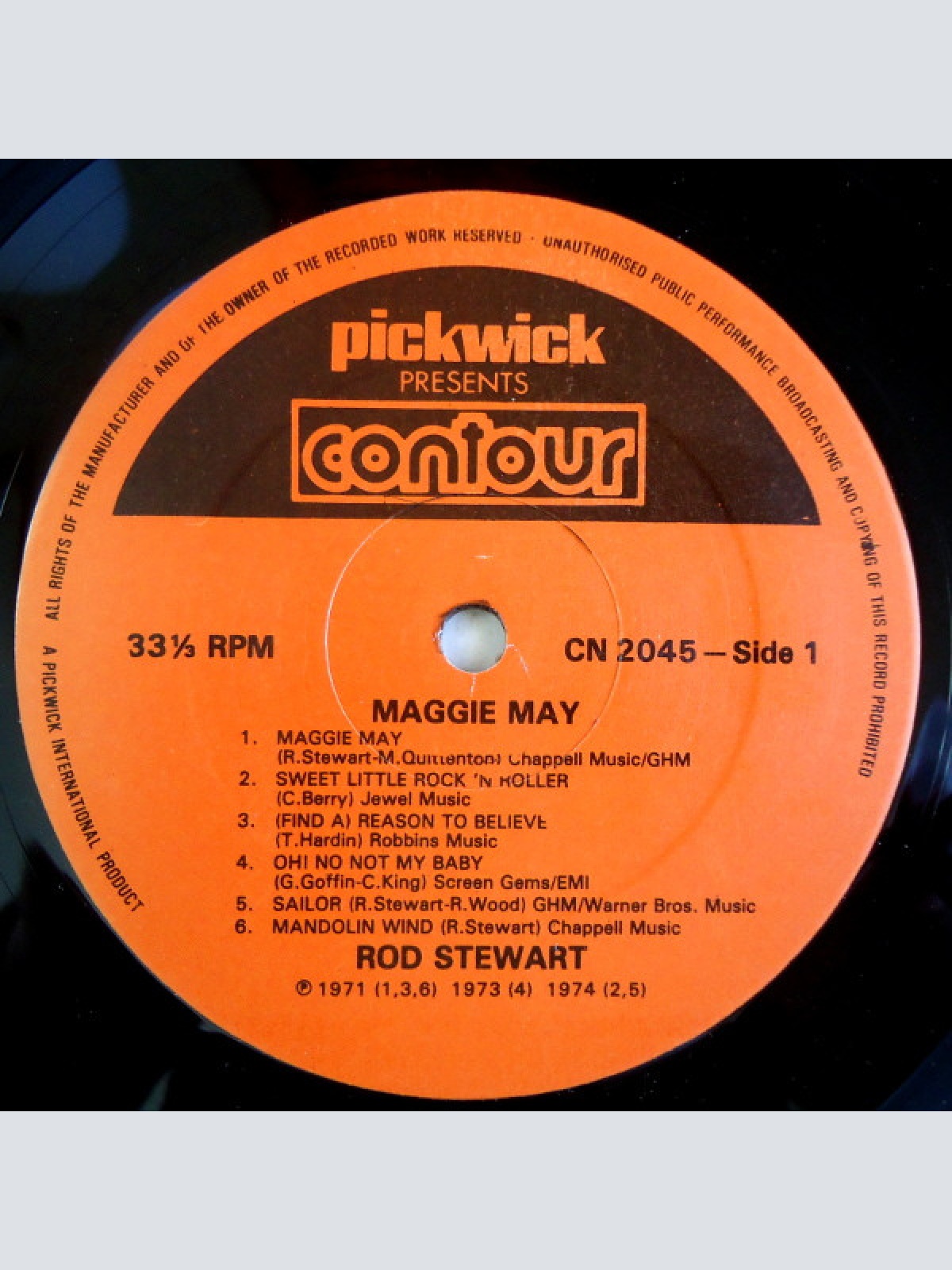 Vinyl / Rod Stewart - Maggie May