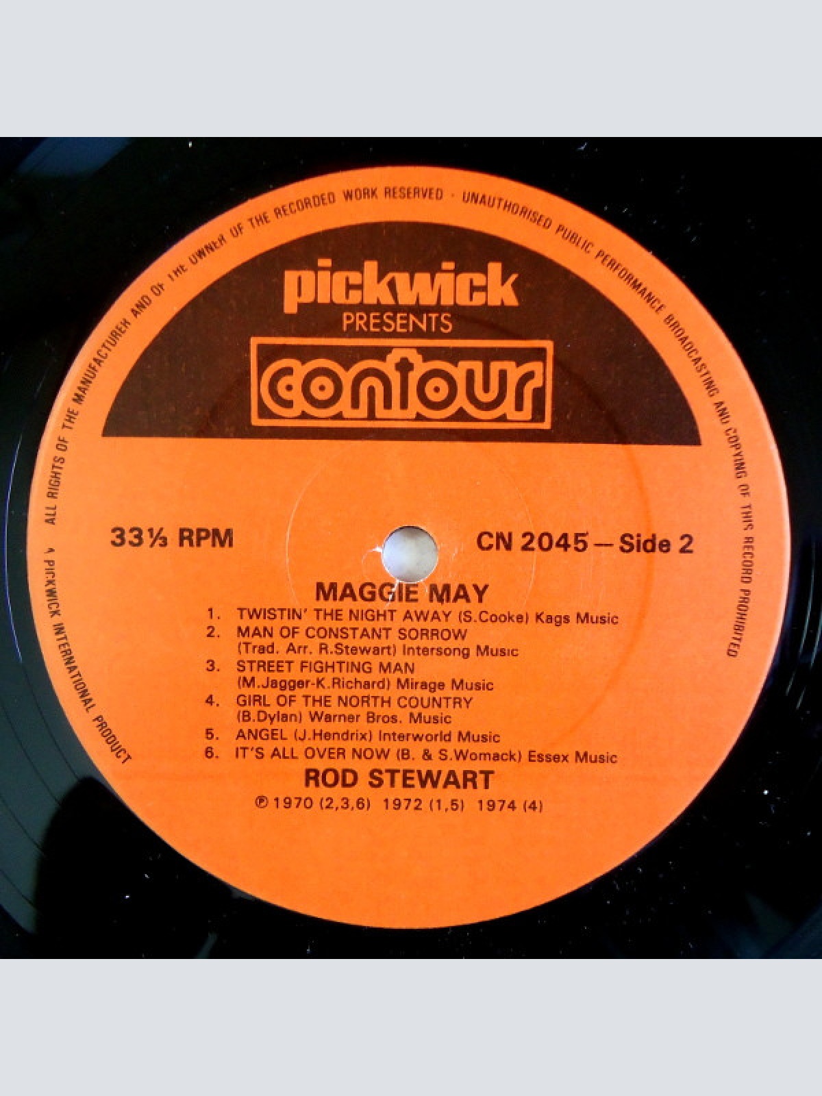 Vinyl / Rod Stewart - Maggie May